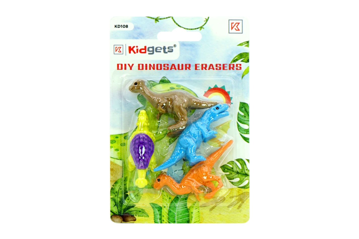 Dinosaur Erasers For Kids Kidgets