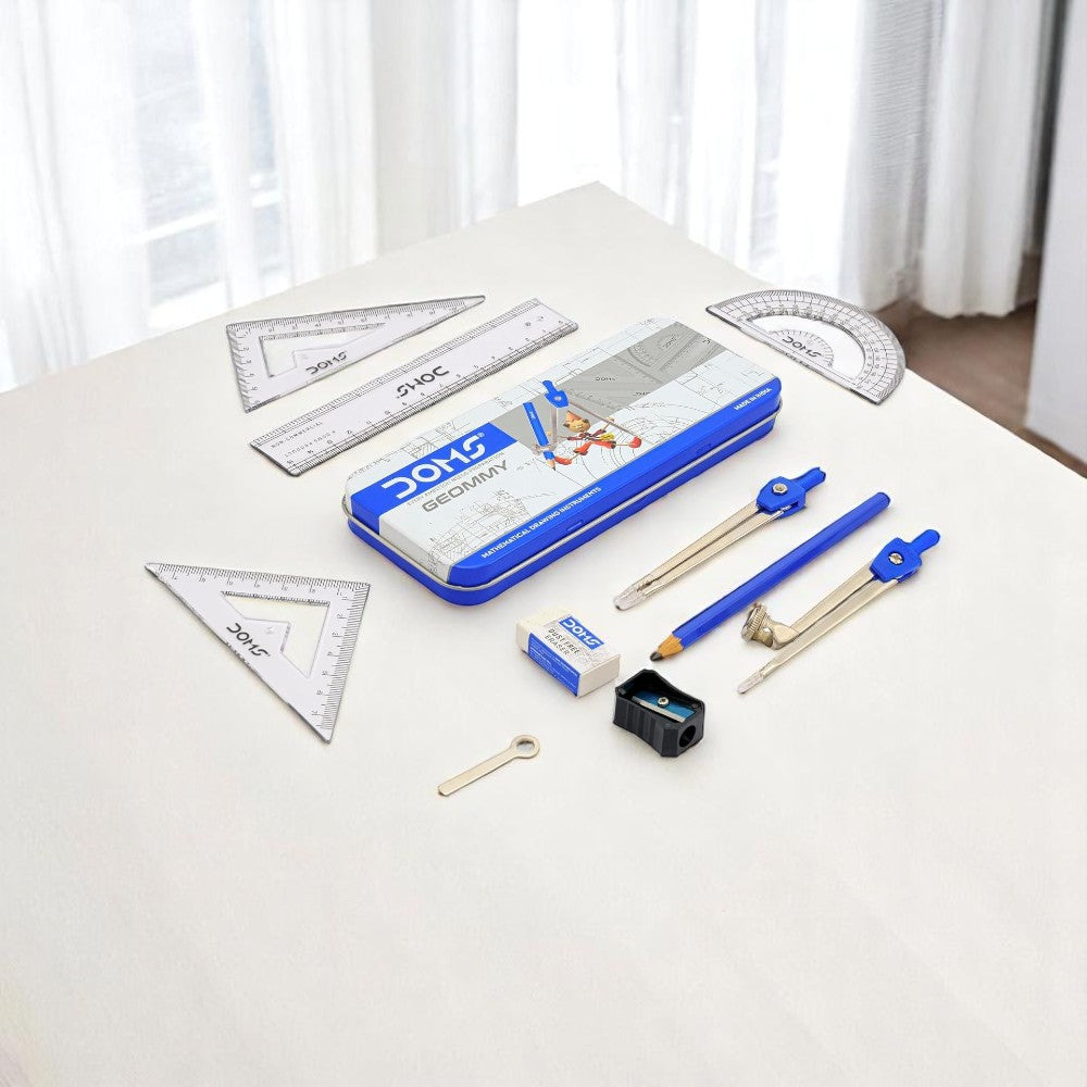 Doms Geommy Geometry Box - Mathematical Drawing Set