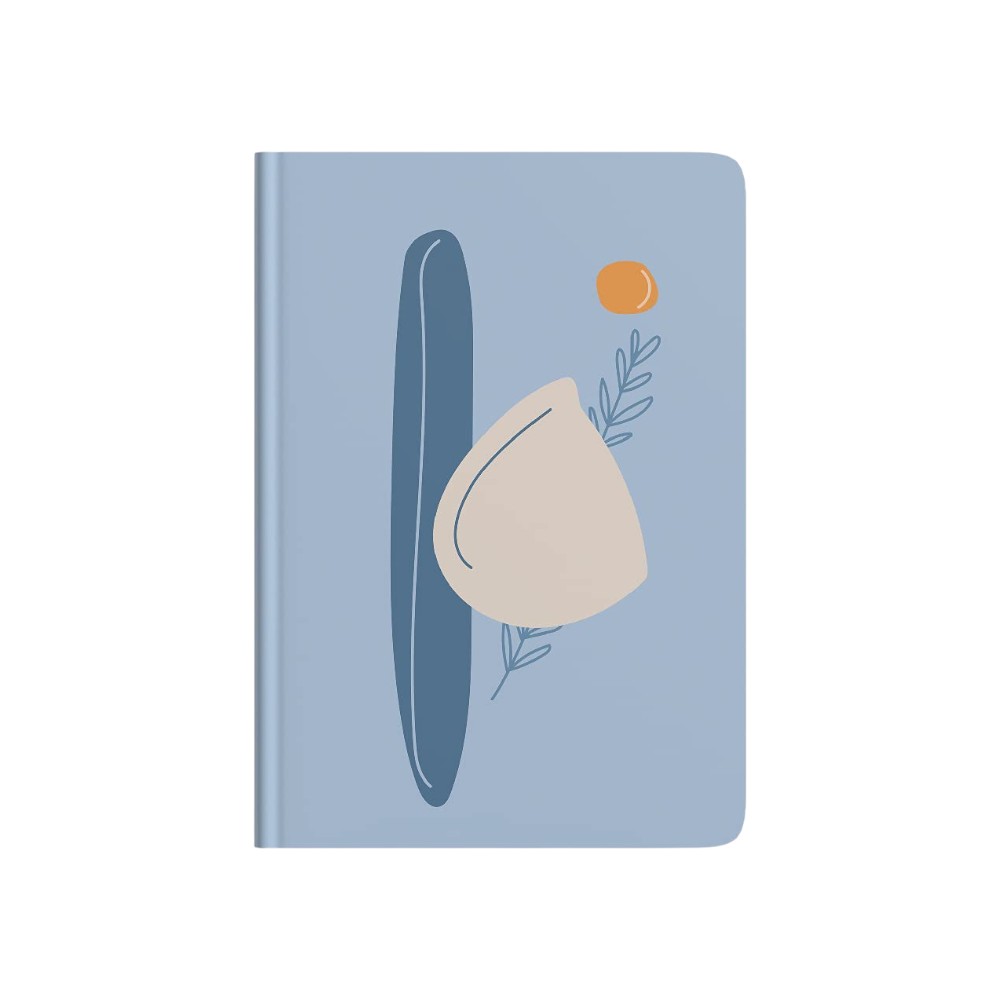 Factor Notes The Blue Sunset Designer Hardcover Notebook - Ruled A5