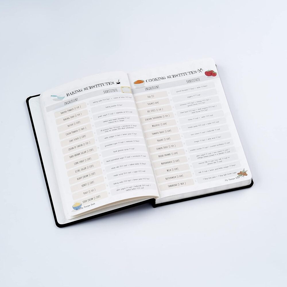 Factor Notes Recipe Journal Hardbound - My Kitchen My Rules