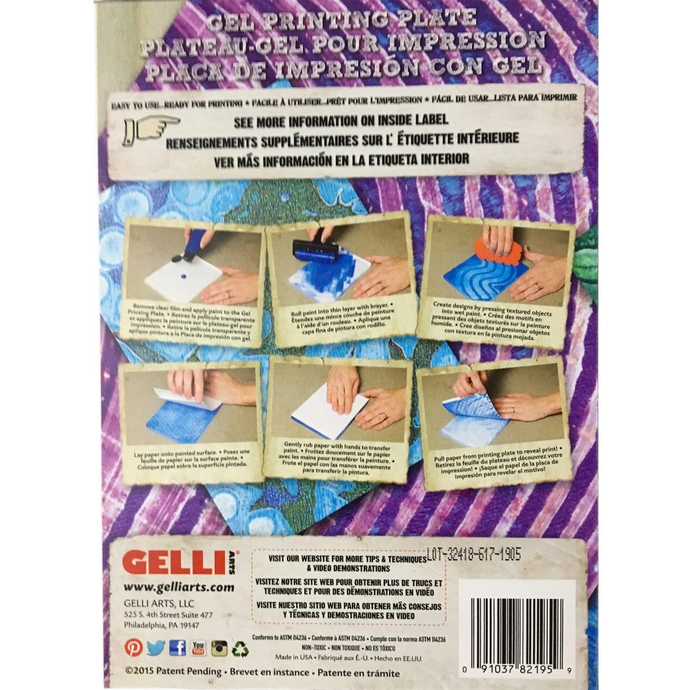 Gelli Arts 5X7 Inch Gelli Printing Plate