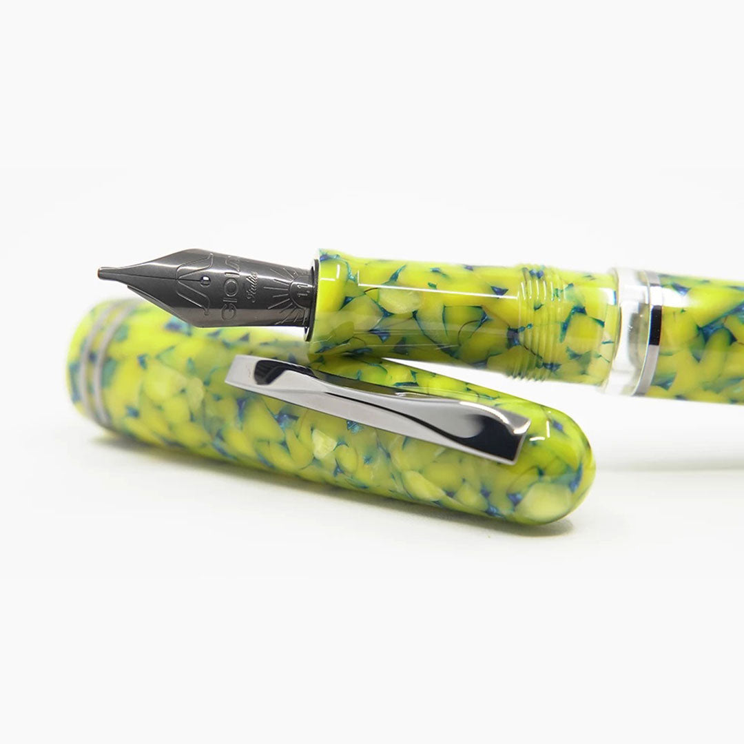 Gioia | Metis Fountain Pen | Colibri Black Trims | Medium Nib Gioia