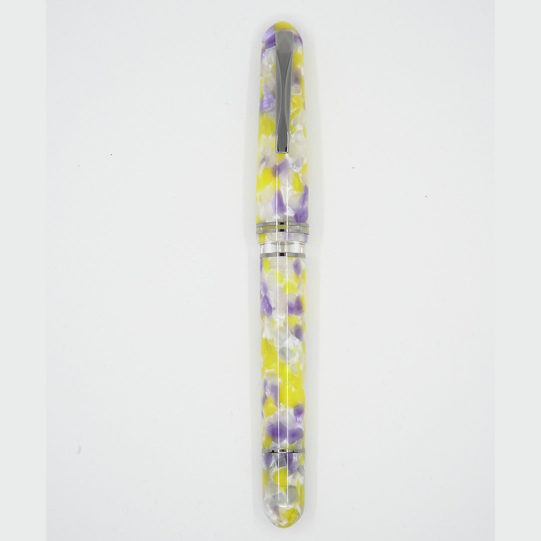 GIOIA | Metis | Fountain Pen | Colibri | Viola | Ruthenium Trims Gioia