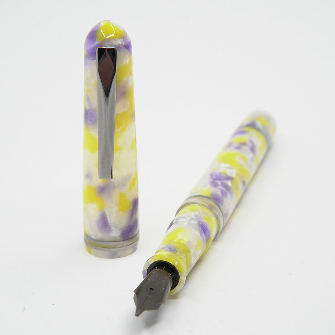 GIOIA | Metis | Fountain Pen | Colibri | Viola | Ruthenium Trims Gioia
