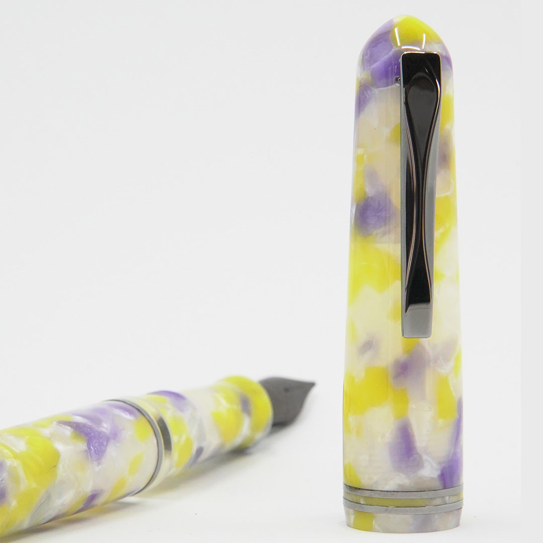GIOIA | Metis | Fountain Pen | Colibri | Viola | Ruthenium Trims Gioia