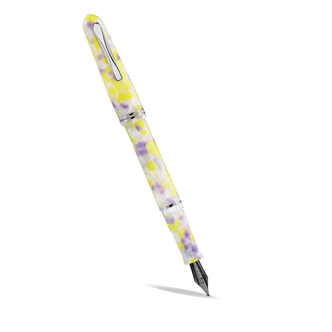 GIOIA | Metis | Fountain Pen | Colibri | Viola | Ruthenium Trims Gioia