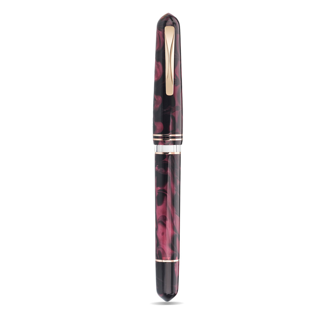 GIOIA | Metis | Fountain Pen | Amaranto | Rose Gold Trims Gioia