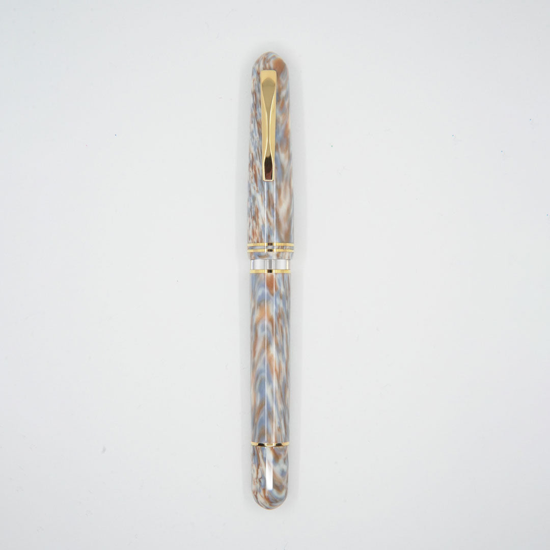 Gioia | Metis | Fountain Pen | Cappuccino | Ruthenium Trims Gioia