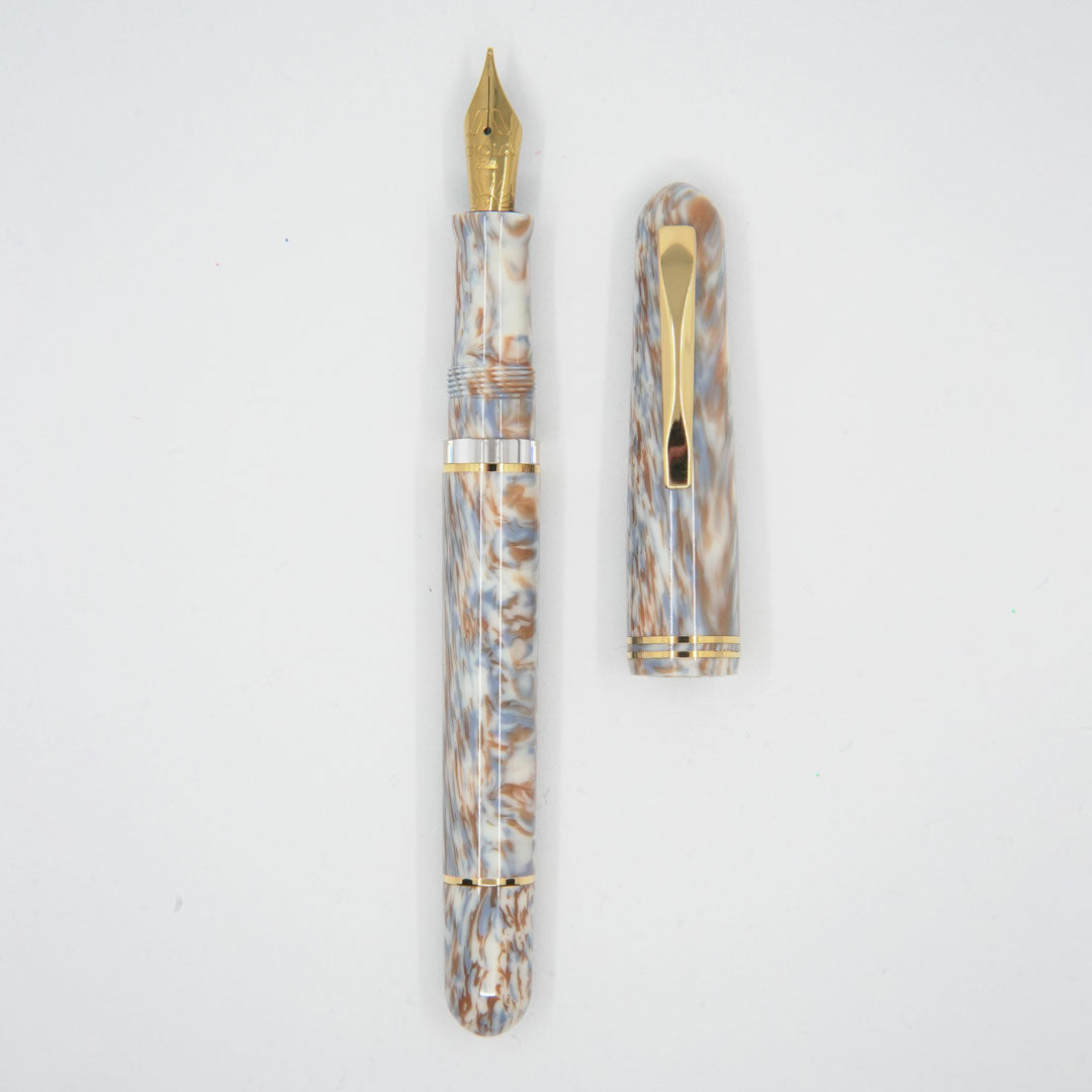 Gioia | Metis | Fountain Pen | Cappuccino | Ruthenium Trims Gioia