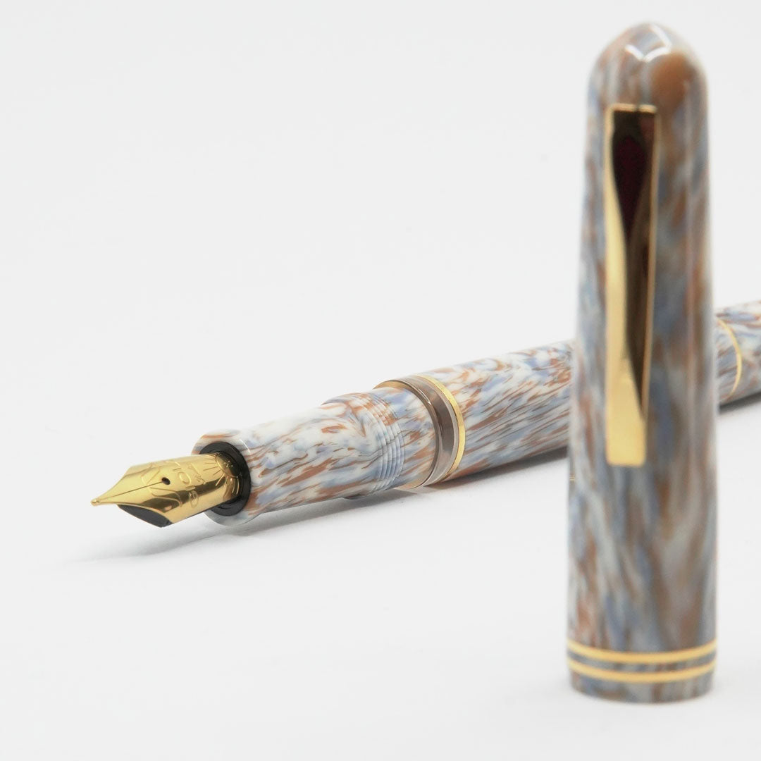 Gioia | Metis | Fountain Pen | Cappuccino | Ruthenium Trims Gioia