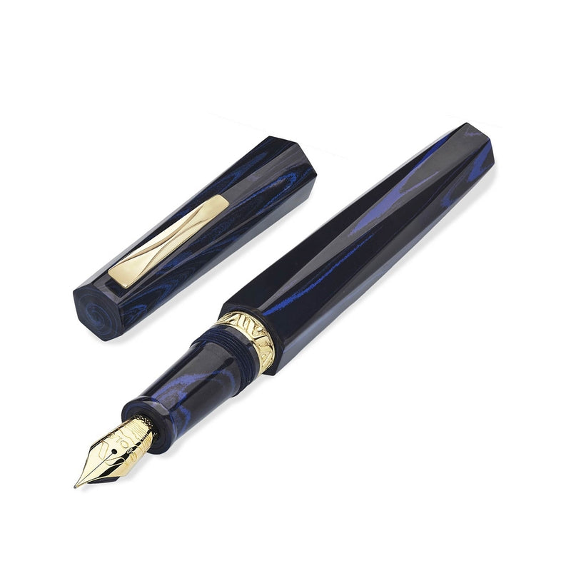 Gioia | Sephora | Fountain Pen | Nuit Ebonite | Gold Trims Gioia
