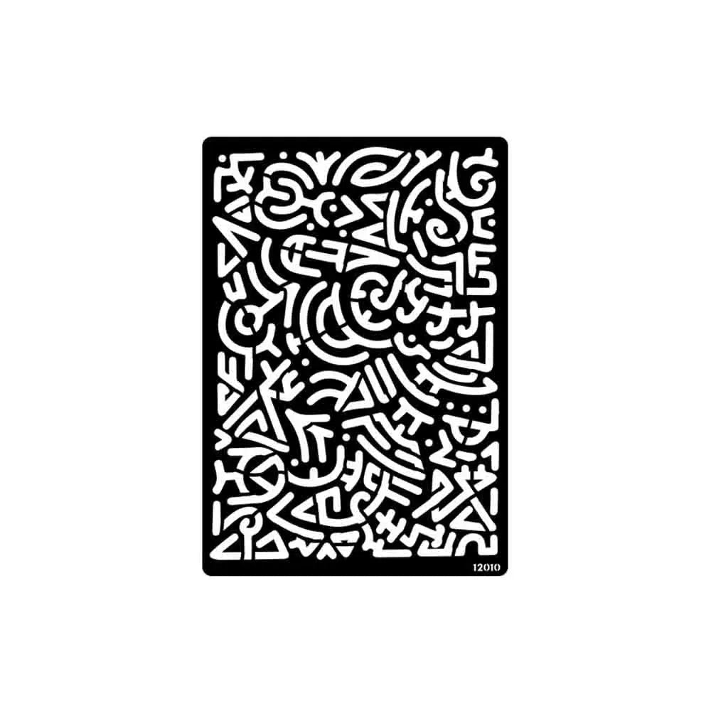 iCraft Layering Doodle Design Stencil- A4-12010 iCraft