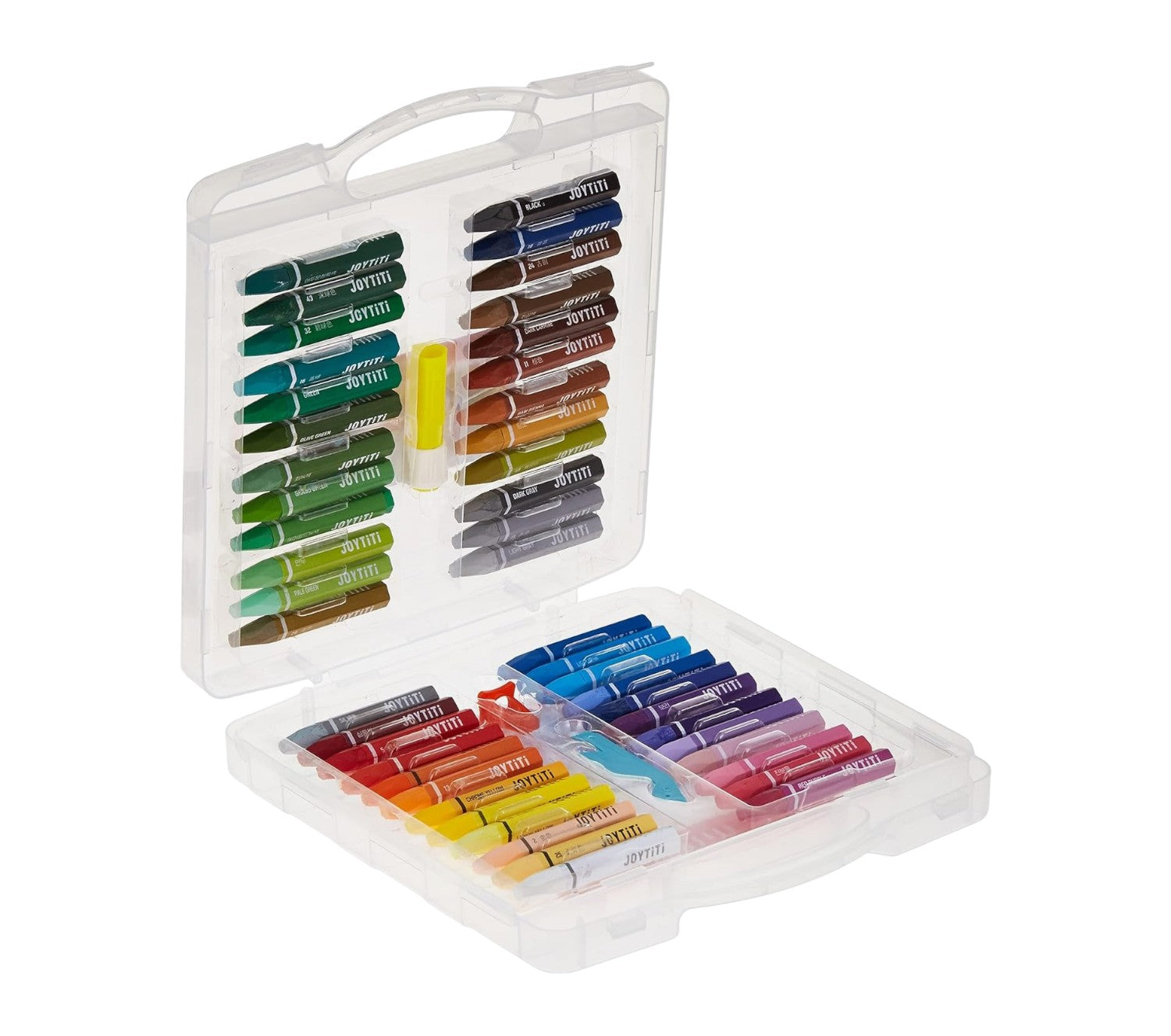 Joytiti Oil Pastel Set of 48 - Open Case View