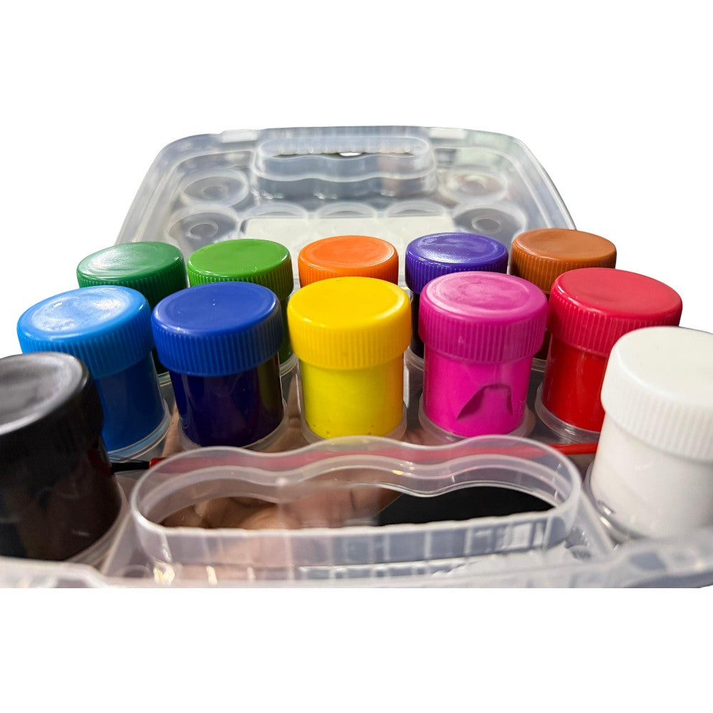 Keep Smiling Poster Colours Set of 12 - 20ml Bottles