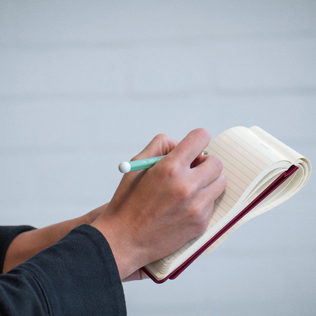 LEUCHTTURM1917 Gel Pen with Document Proof Black Ink | Drehgriffel No. 1 | Mint Green| Twist Mechanism LEUCHTTURM1917