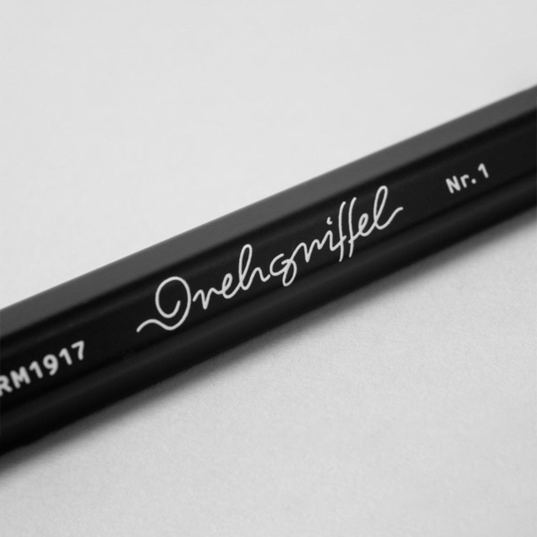 LEUCHTTURM1917 Gel Pen with Document Proof Black Ink | Drehgriffel No. 1 | Black | Twist Mechanism LEUCHTTURM1917