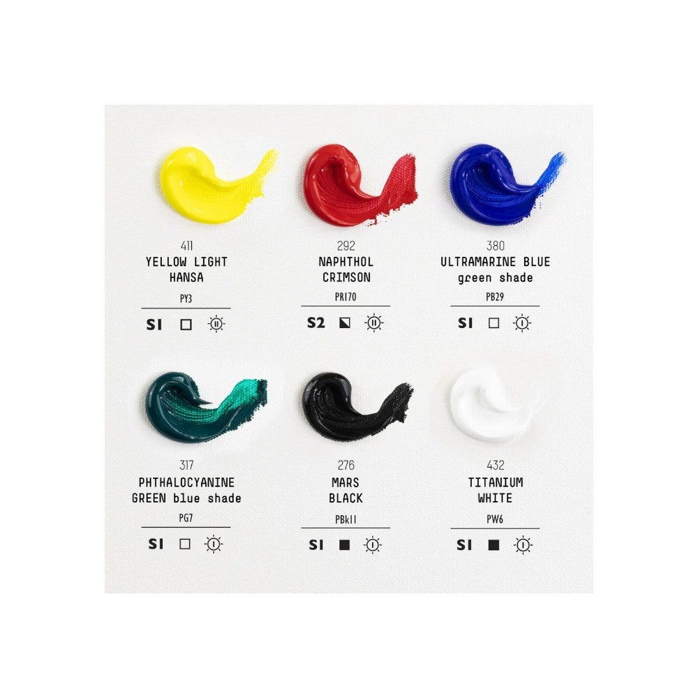 Thick Textured Application Using Liquitex Heavy Body Acrylic Paint