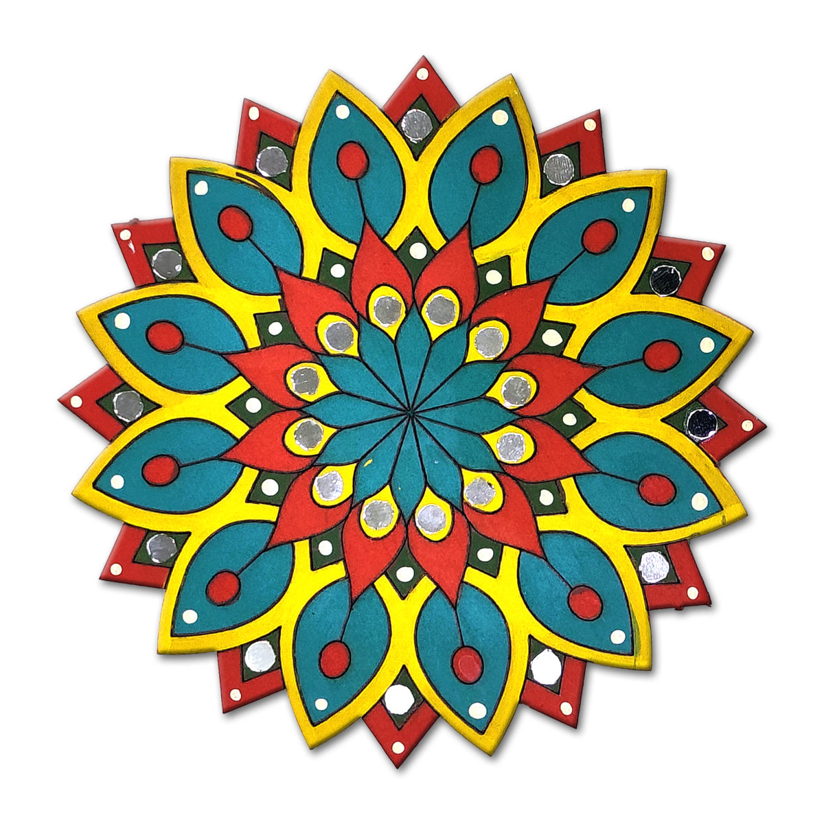 iCraft DIY Mandala Art Kit 6" - MMA 07 Circular Art Set iCraft