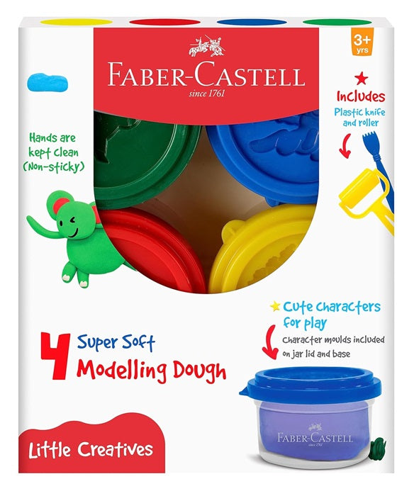 Faber Castell Little Creatives Modelling Dough Sets (Choose Size) Faber Castell