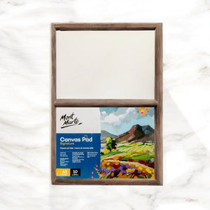 Buy Mont Marte Canvas Pad Signature - 10 Sheets - 280gsm - Gesso Primed