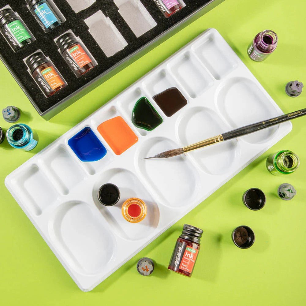 Mont Marte Discovery Disposable Plastic Paint Palettes - Set of 5