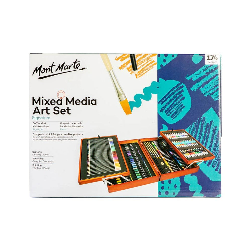 Mont Marte Mixed Media Art Set - 174 Pc Front View