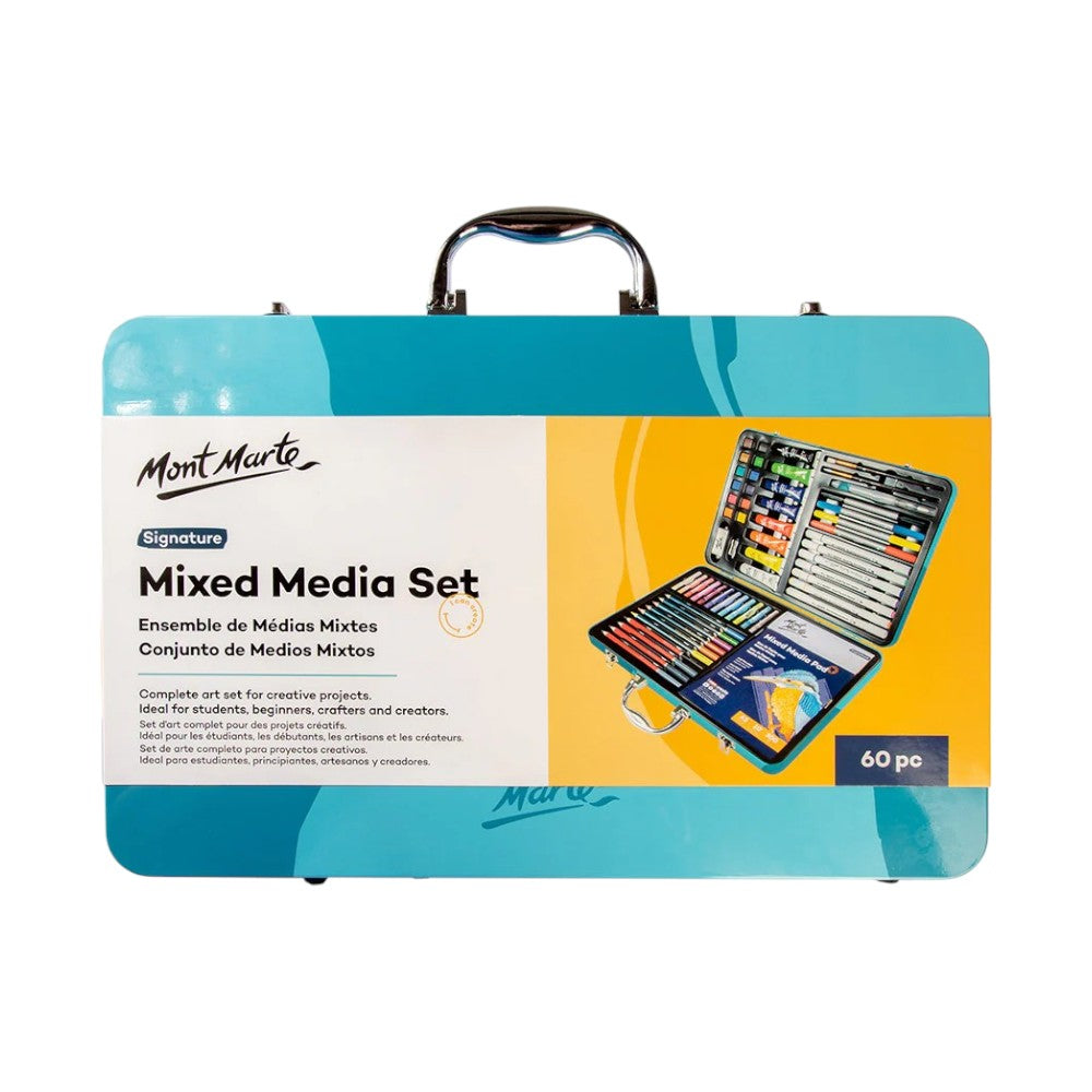 Mont Marte Mixed Media Art Set - 60 Pc Front View