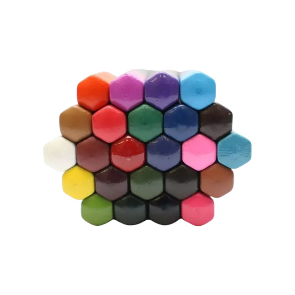 Mont Marte Signature Watercolour Pencils - 24pc - Colour Chart