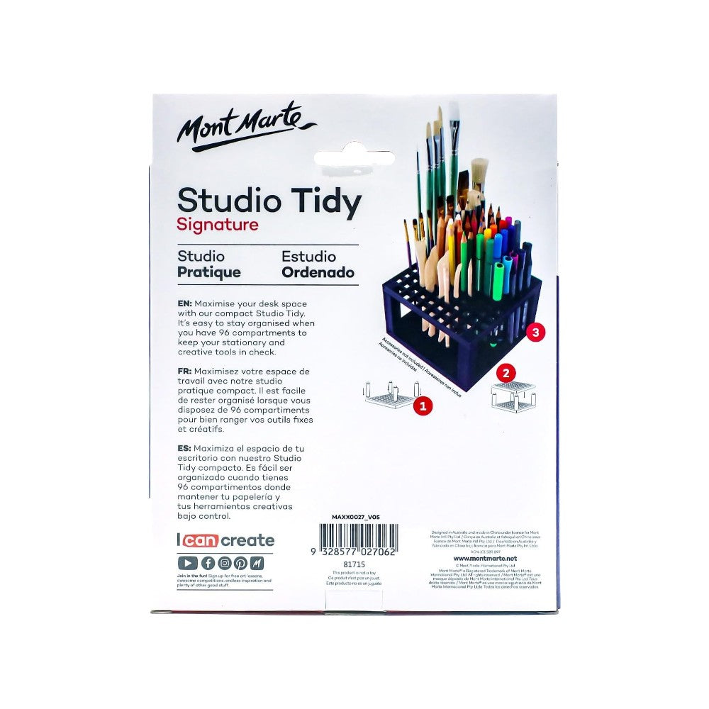 Mont Marte Signature Studio Tidy - 82 & 96 Compartment Variants