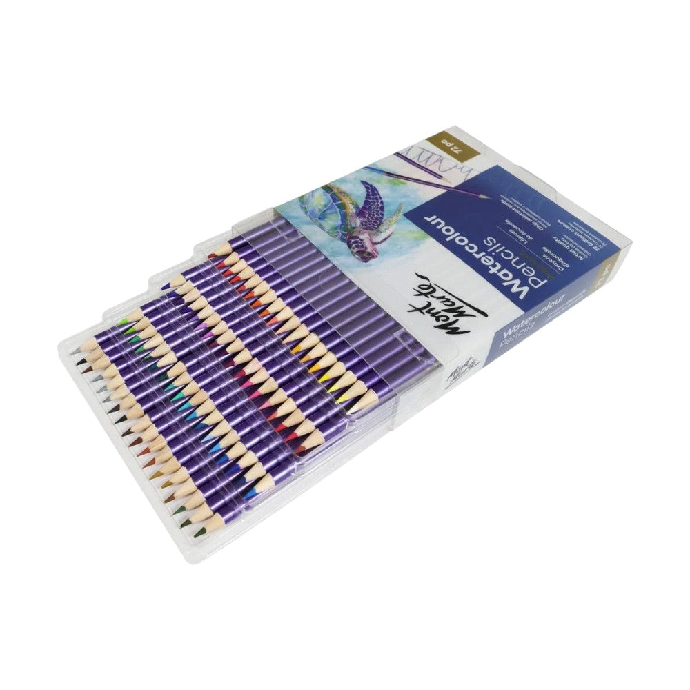 Mont Marte Premium Watercolour Pencils - 72pc - Open View