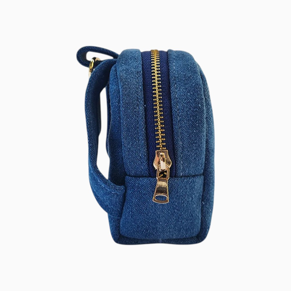 Mooch Upcycled Denim Pouch - Mini & Micro Sizes - Artist Mini Storage