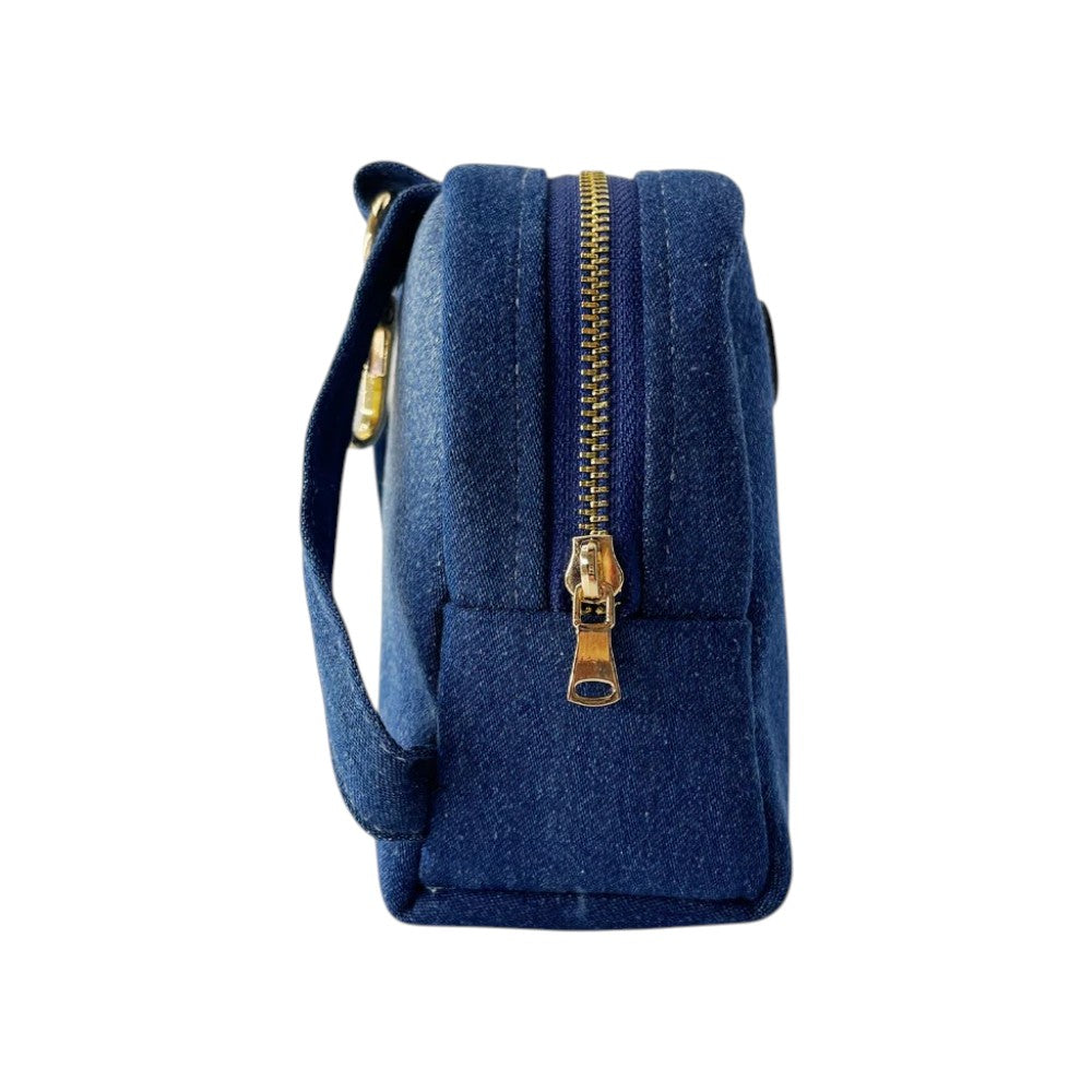 Mooch Upcycled Denim Pouch - Mini & Micro Sizes - Artist Mini Storage