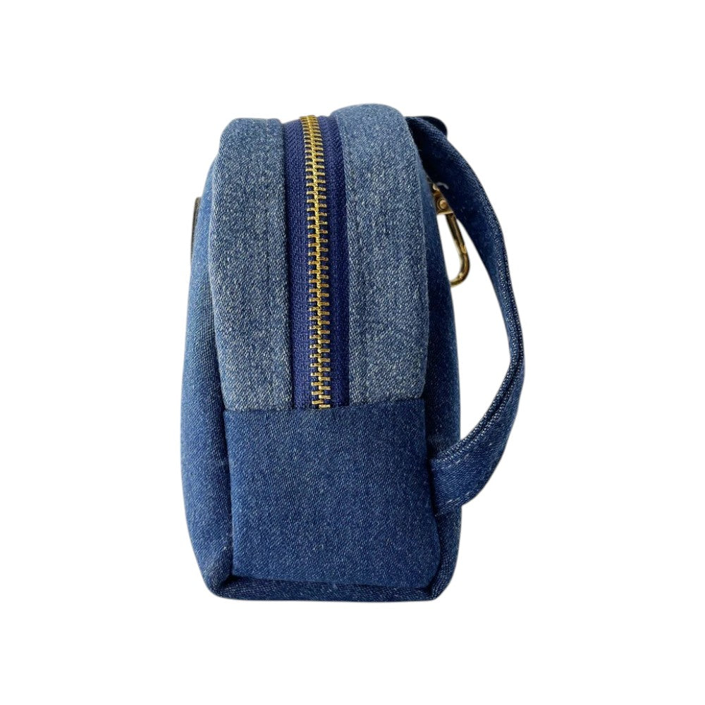 Mooch Upcycled Denim Pouch - Mini & Micro Sizes - Artist Mini Storage