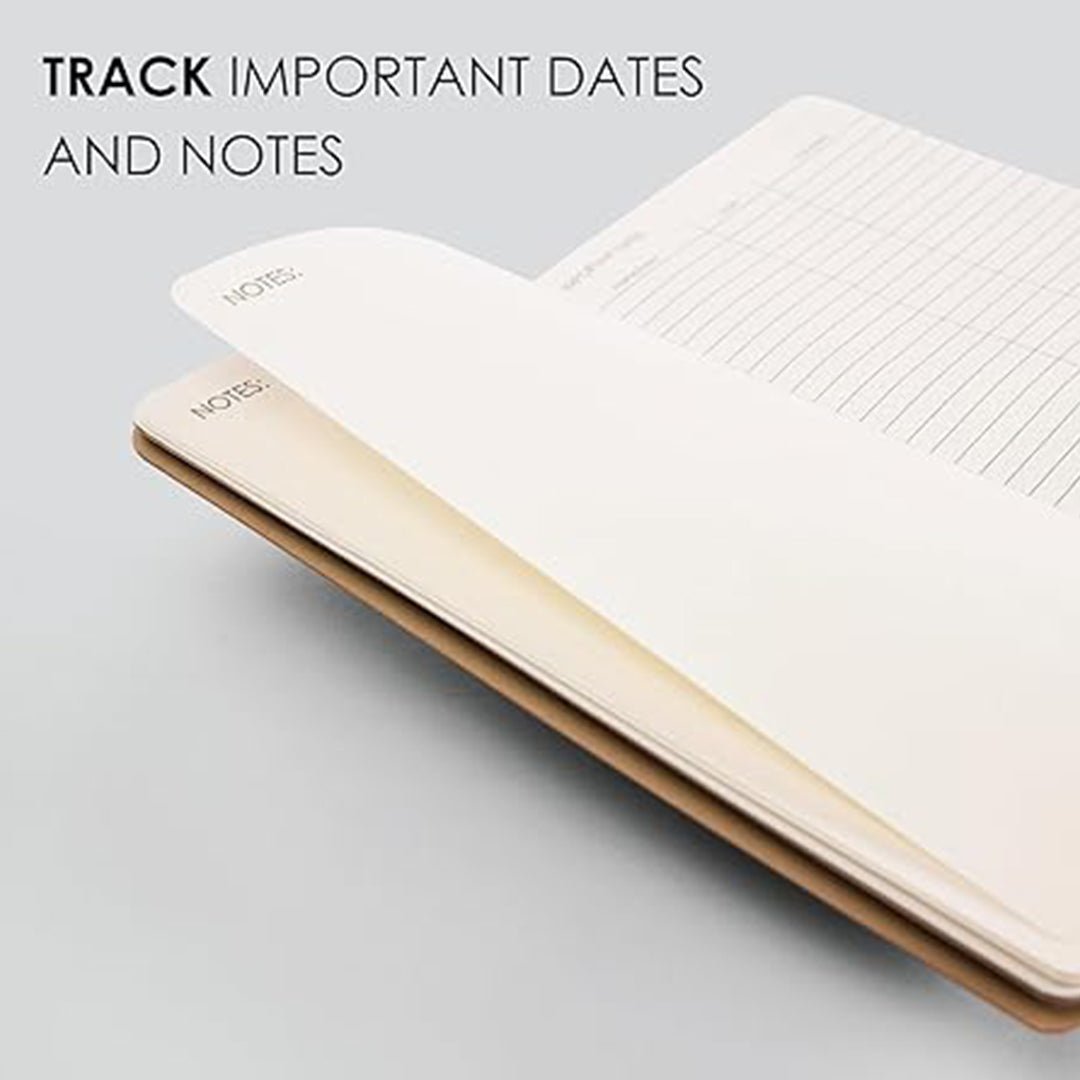 myPAPERCLIP 2026 Daily Planner M2 | Medium Size | Red | Italian Vegan Leather Cover | 384 Pages, 80 GSM | Red - penpencilink