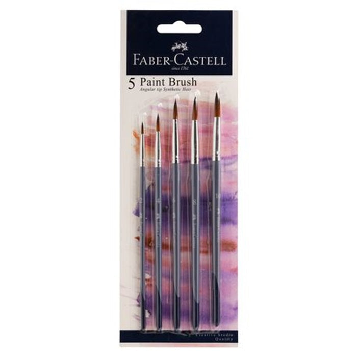 Faber Castell Paint Brush Set Of 5 Faber Castell