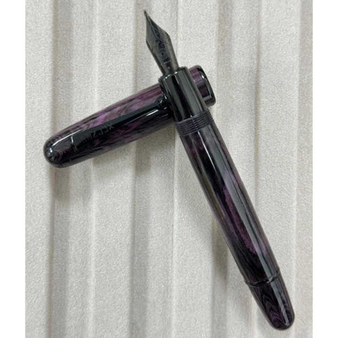 Penlux | Elite | Select Ebonite | Fountain Pen | Purple Black Penlux