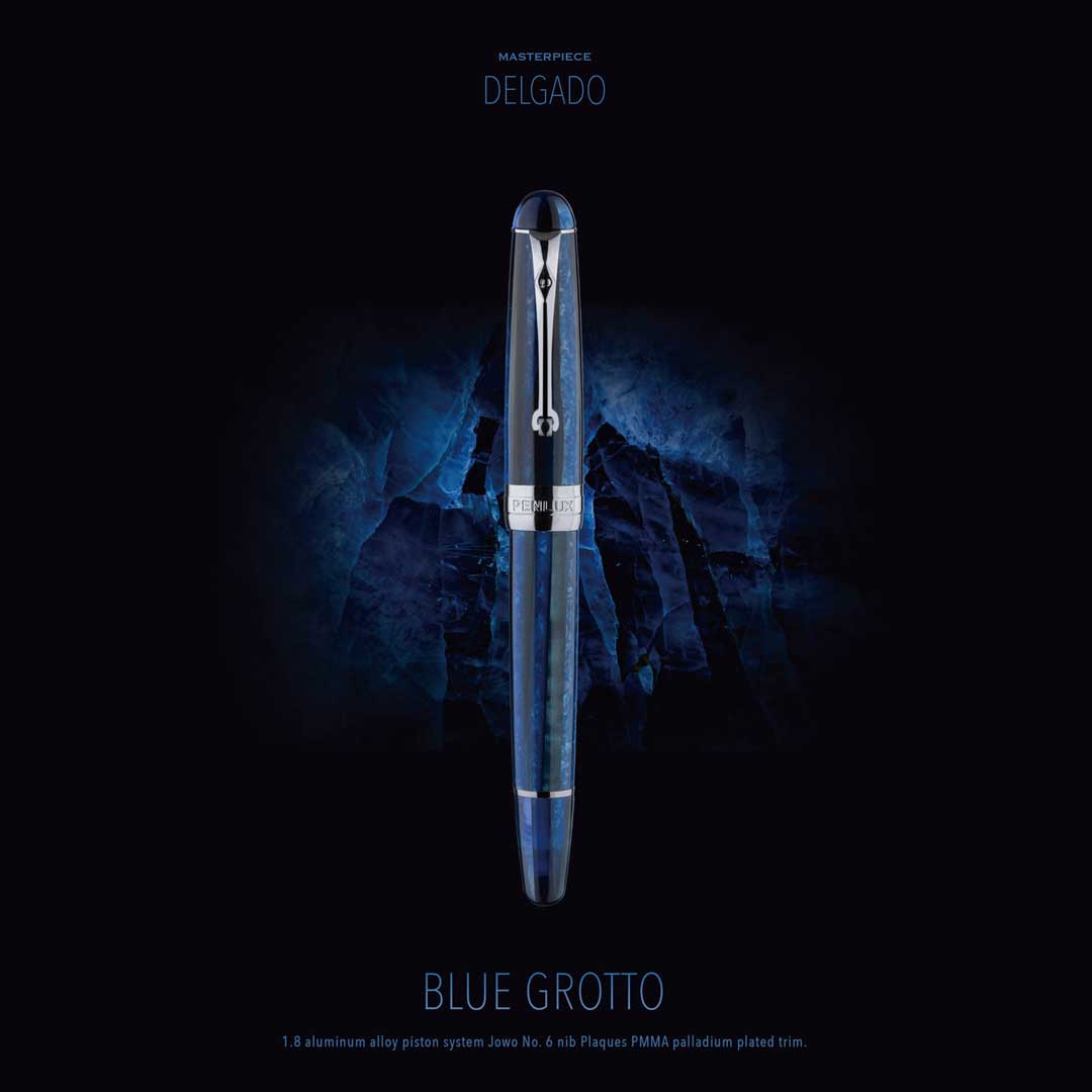 Penlux | Fountain Pen | Delgado | Blue Grotto Penlux