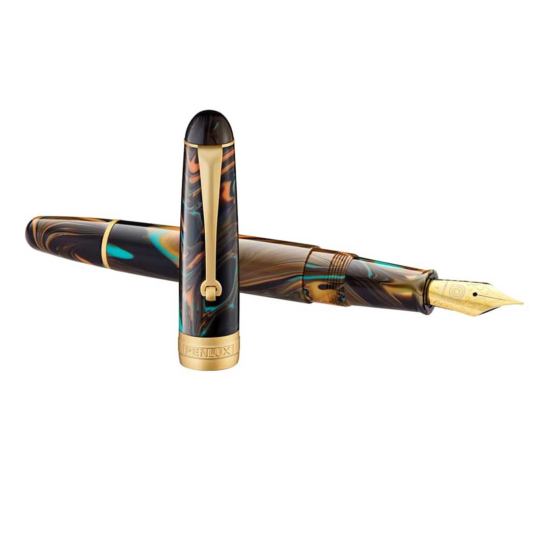 Penlux | Fountain Pen | Delgado Peacock Penlux