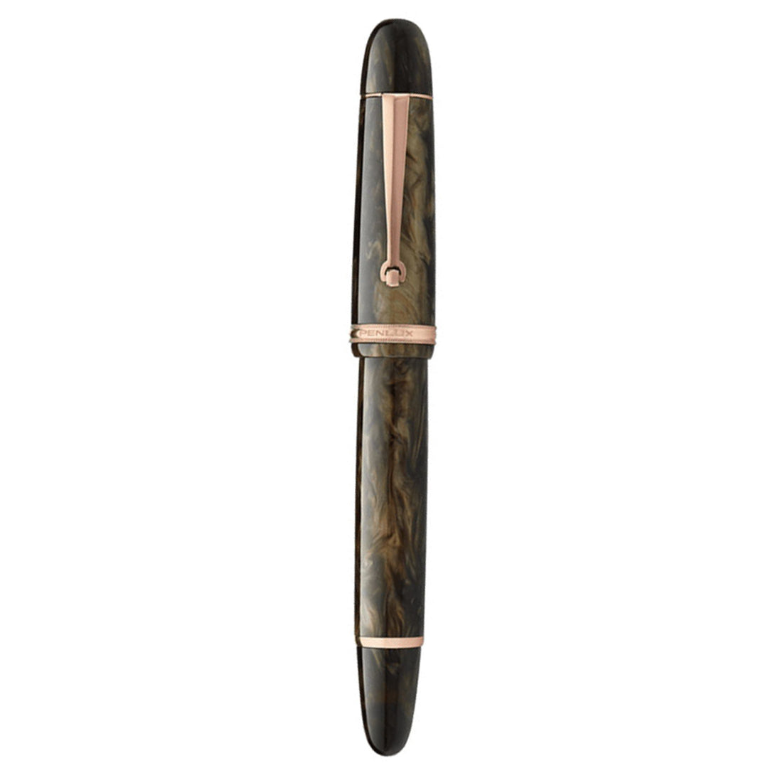 Penlux | Fountain Pen | Grande Brown Wave Penlux