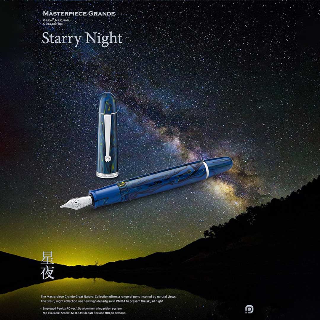 Penlux | Fountain Pen | Great Natural | Starry Night Penlux