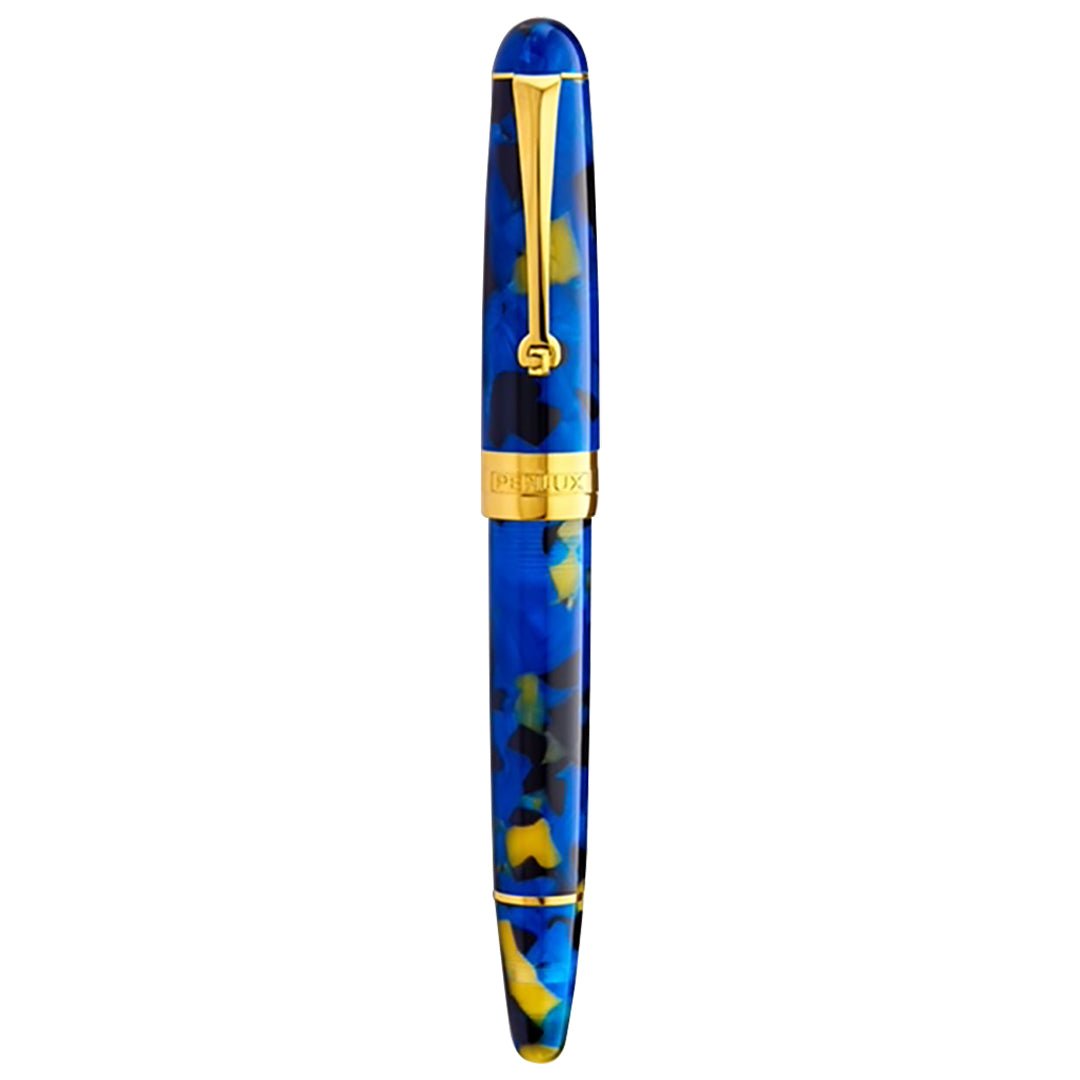 Penlux | Masterpiece Delgado | Fountain Pen | Betta | Blue | Piston Filling Penlux