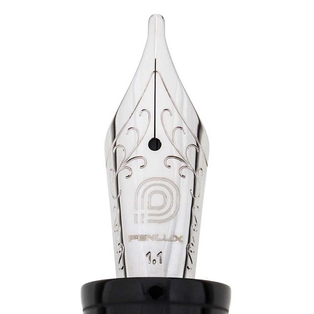 Penlux | Masterpiece Grande | Fountain Pen | Black Body | Piston Filling Penlux