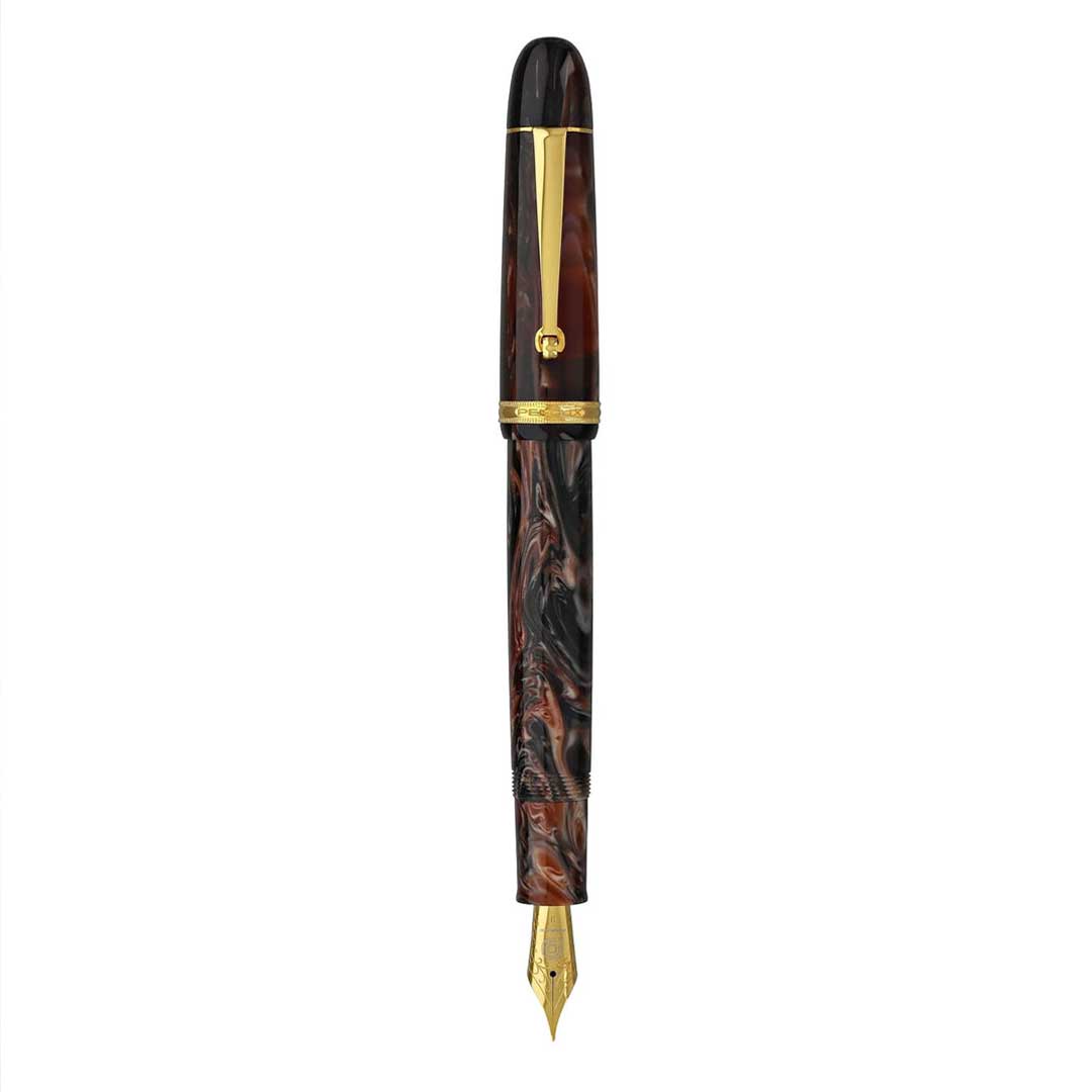 Penlux | Masterpiece Grande | Fountain Pen | Marble Wave | Piston Filling Penlux