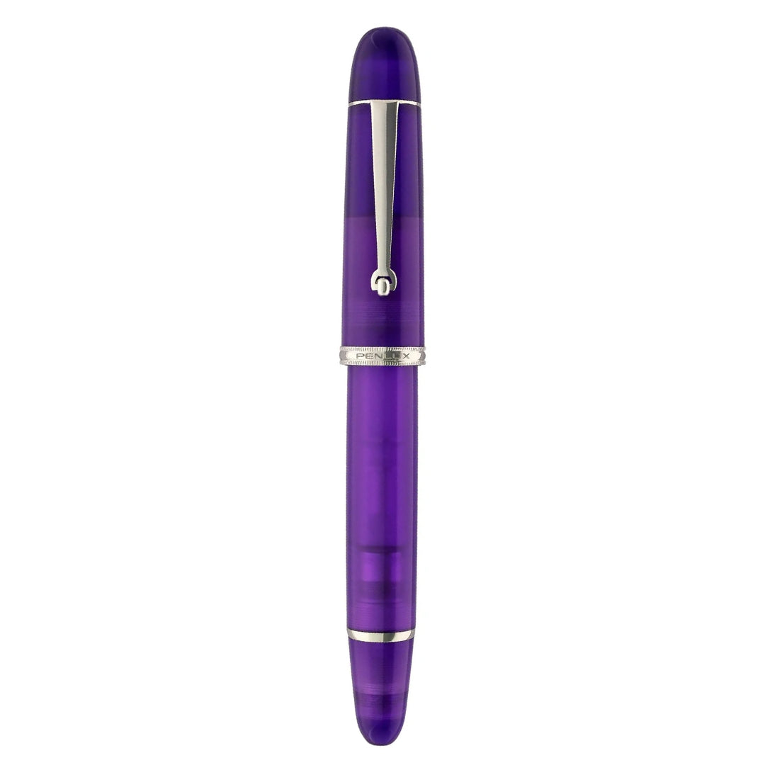 Penlux | Masterpiece Grande | Fountain Pen | Aurora Australis | Purple | Piston Filling Penlux