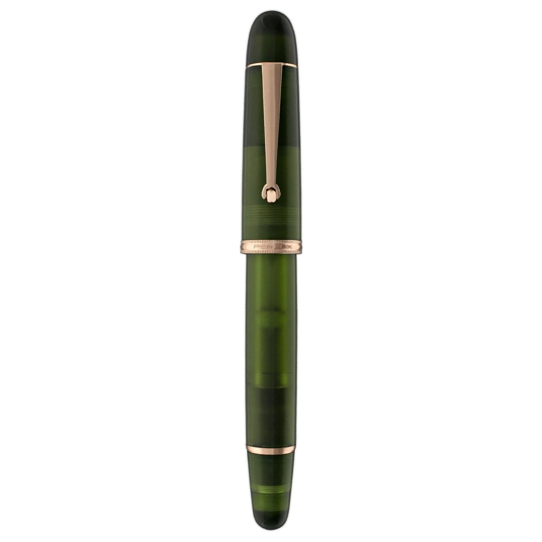 Penlux | Masterpiece Grande | Fountain Pen | Rain Forest | Green | Piston Filling Penlux