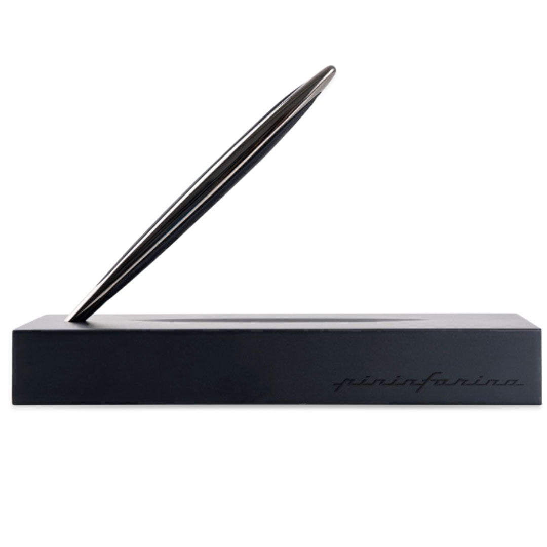 Pininfarina | Cambiano | Black Edition | Ballpoint Pen | Solid Wood Base Pininfarina