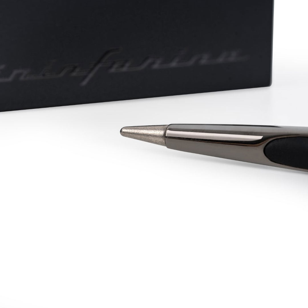 Pininfarina | Cambiano | Black Edition | Ballpoint Pen | Solid Wood Base Pininfarina