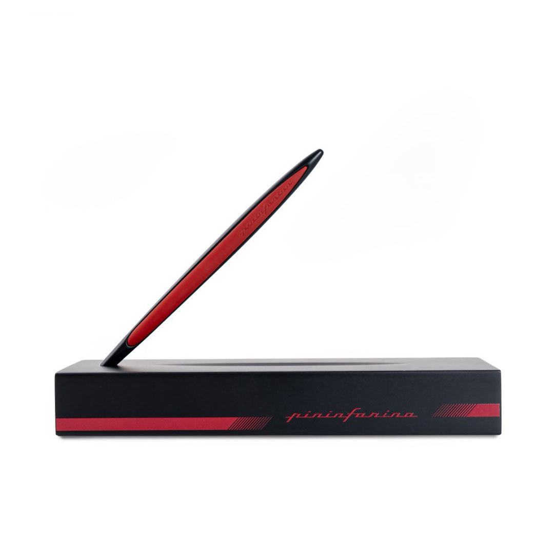 Pininfarina | Cambiano Race | Red | Ballpoint Pen | Racing Desk Stand Pininfarina