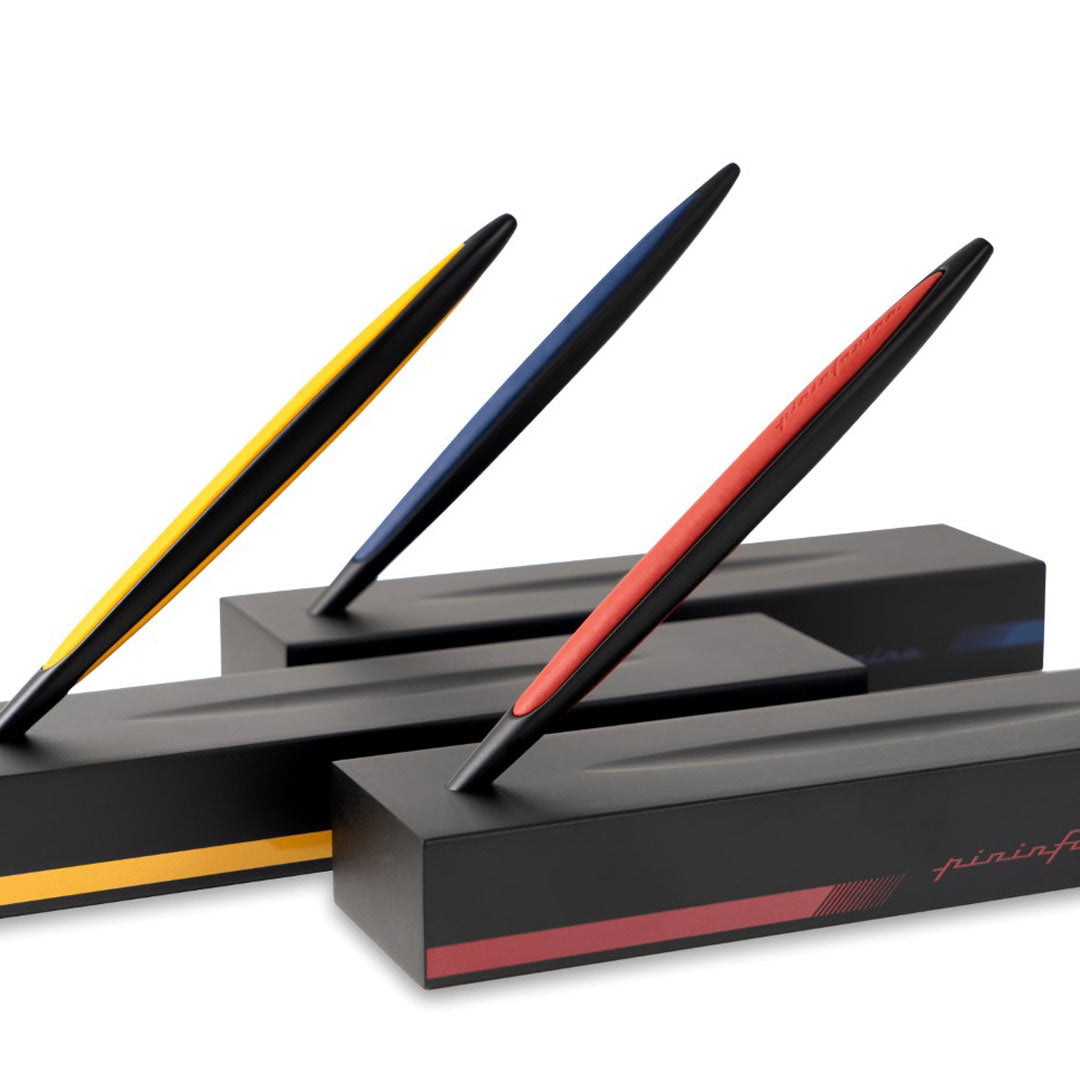 Pininfarina | Cambiano Race | Red | Ballpoint Pen | Racing Desk Stand Pininfarina