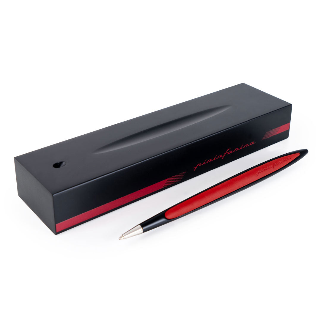 Pininfarina | Cambiano Race | Red | Ballpoint Pen | Racing Desk Stand Pininfarina
